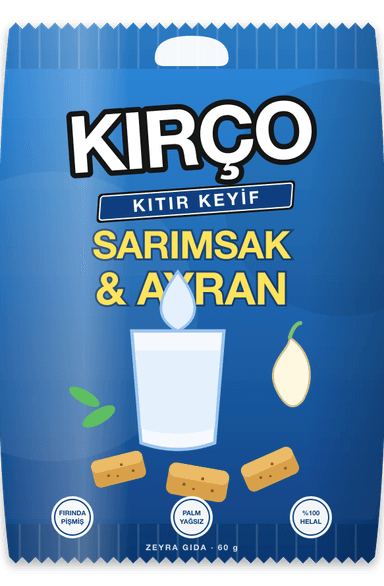 KIRÇO Sarımsak & Ayran paketi
